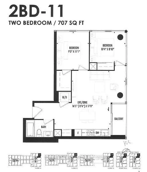 Photo 17 of Unit 1418, 158 Front Street E, Toronto, Moss Park — HOMEH