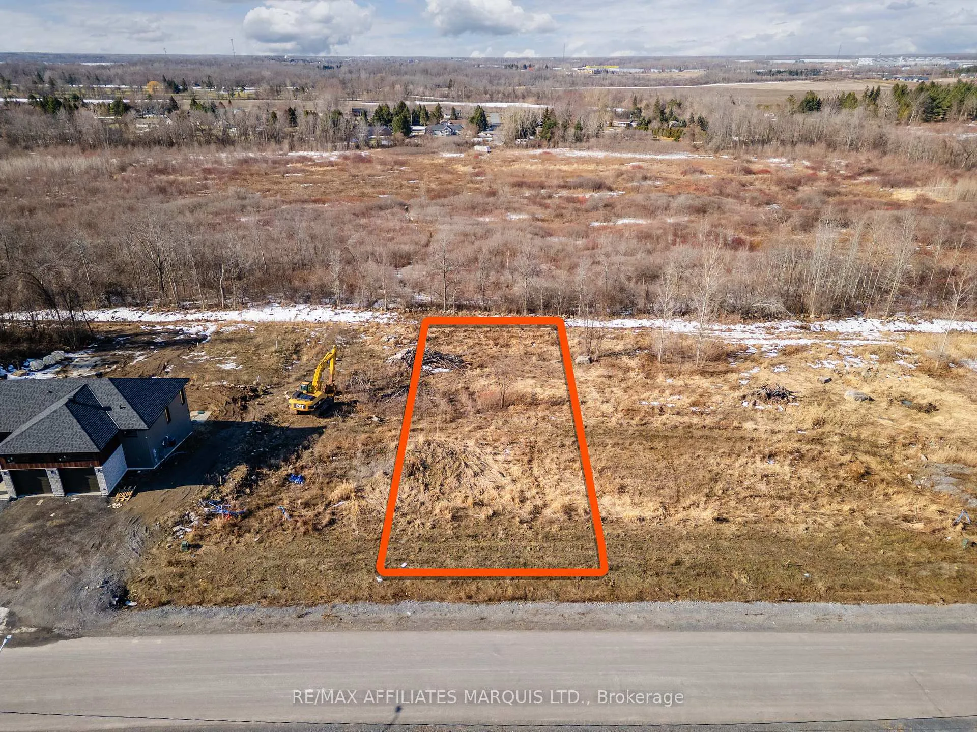 Front of LOT 4 Sapphire Drive
