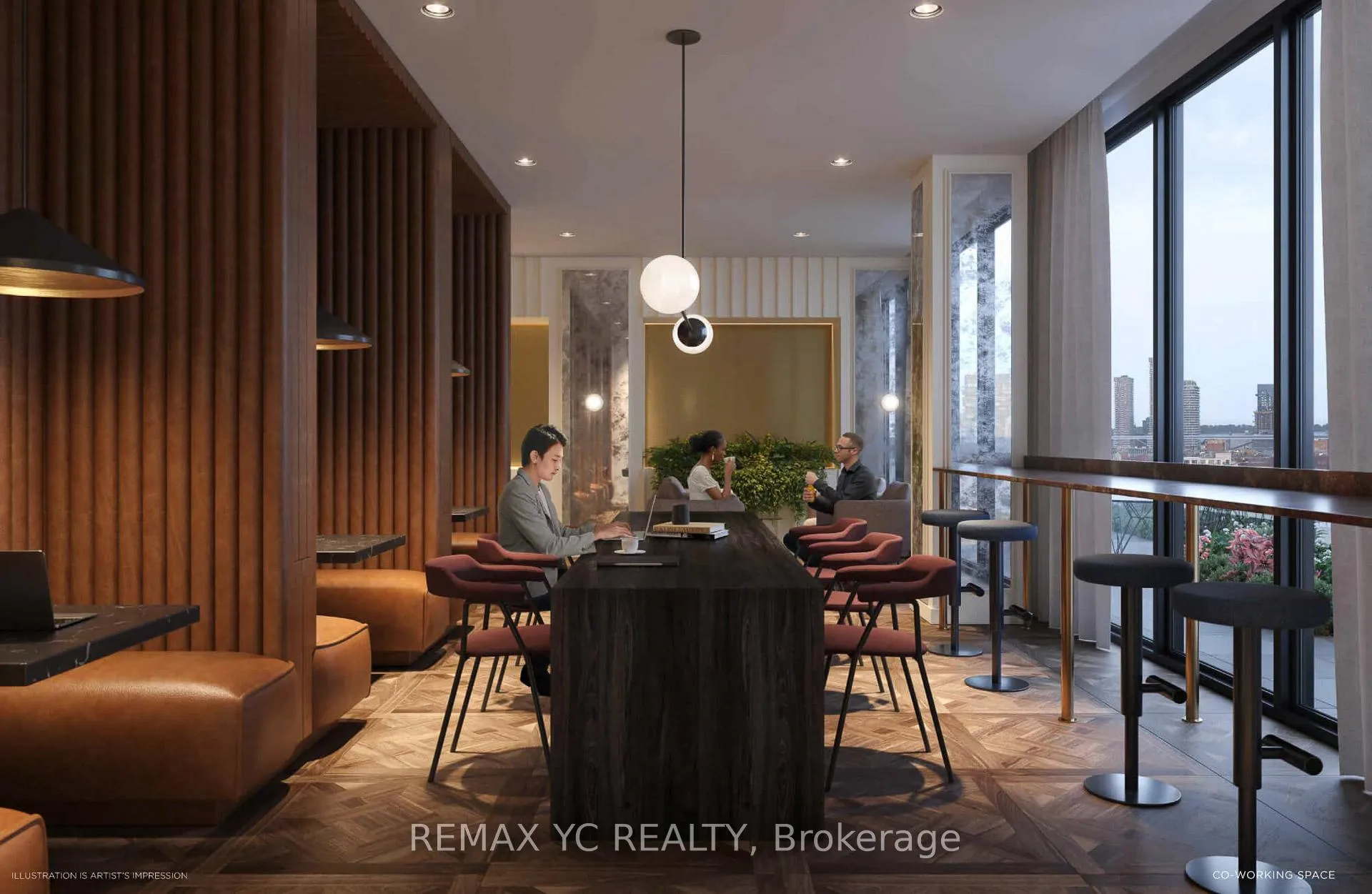 Photo 4 of Unit 1703, 180 Front Street E, Toronto, Moss Park — HOMEH