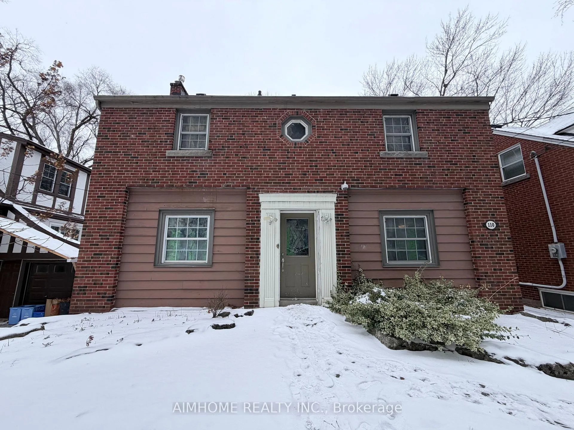 Front of 110 Traymore Avenue