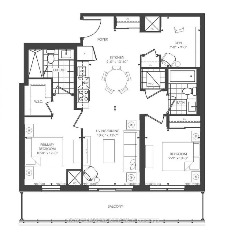 Photo 2 of Unit 2605, 1010 Sandy Beach Road, Pickering, Bay Ridges — HOMEH