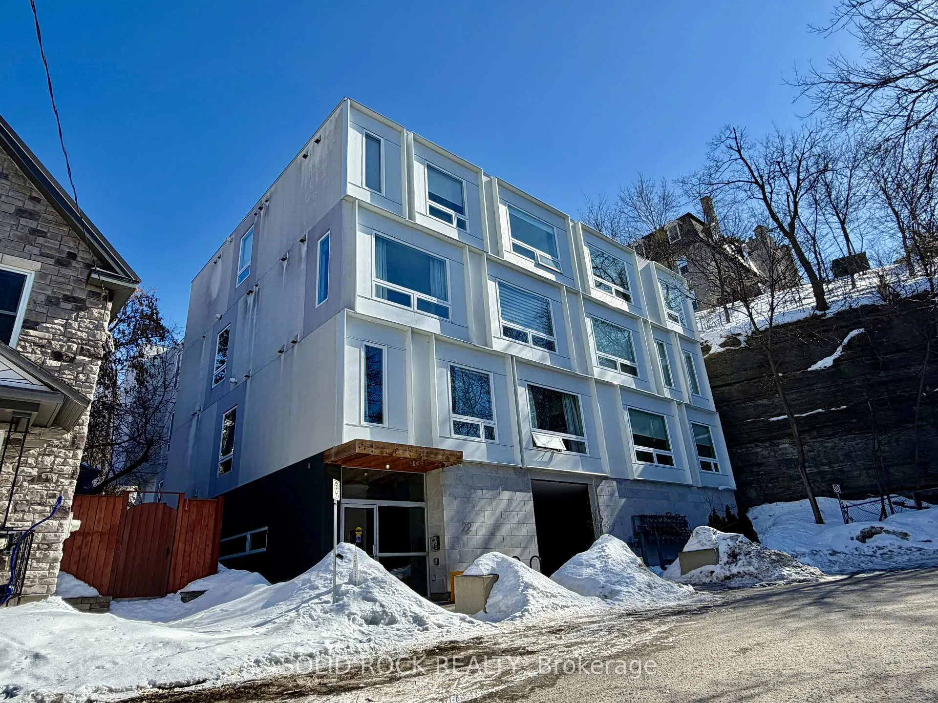 Front of Unit 204, 22 Perkins Street