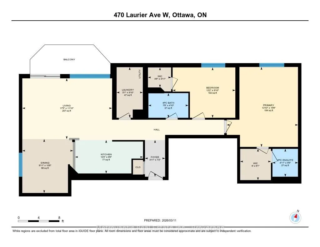 Photo 26 of Unit 708, 470 Laurier Avenue W, Ottawa, Ottawa Centre — HOMEH
