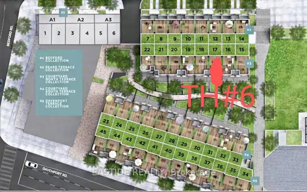 Photo 2 of Unit TH 6, 165 Pears Avenue, Toronto, The Annex — HOMEH