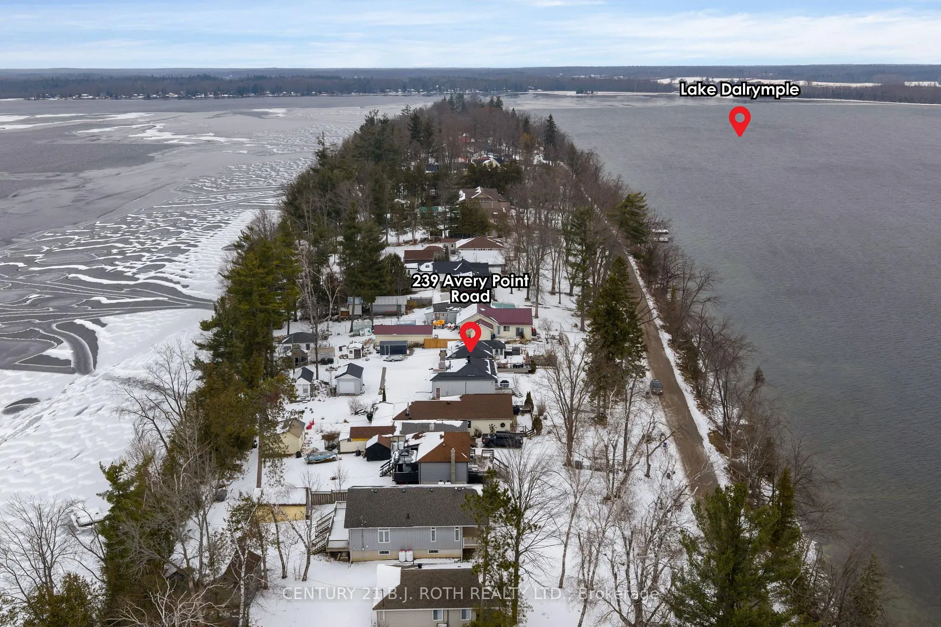 Front of 239 Avery Point Road