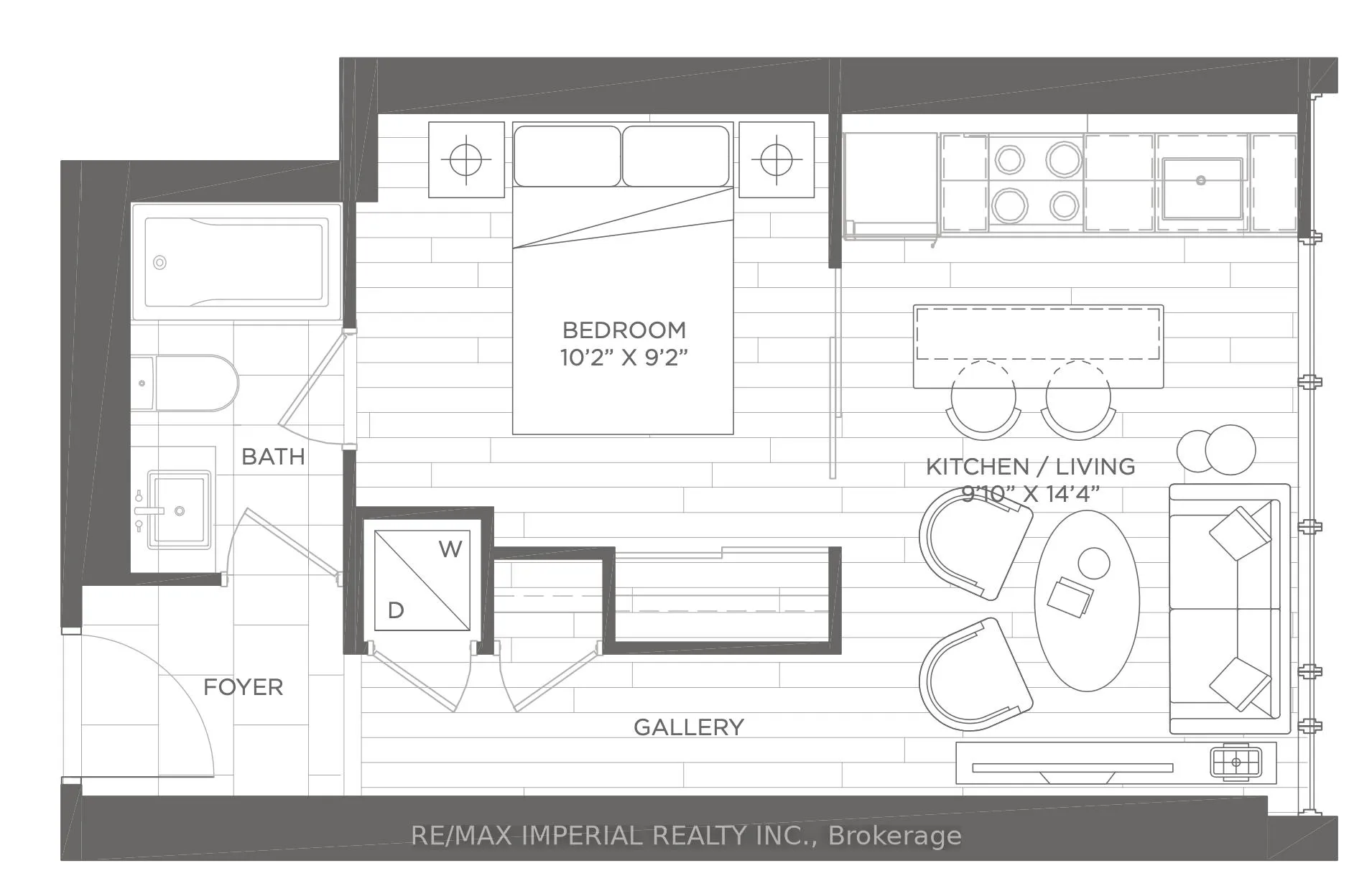 Photo 6 of Unit 1005, 188 Cumberland Street, Toronto, The Annex — HOMEH