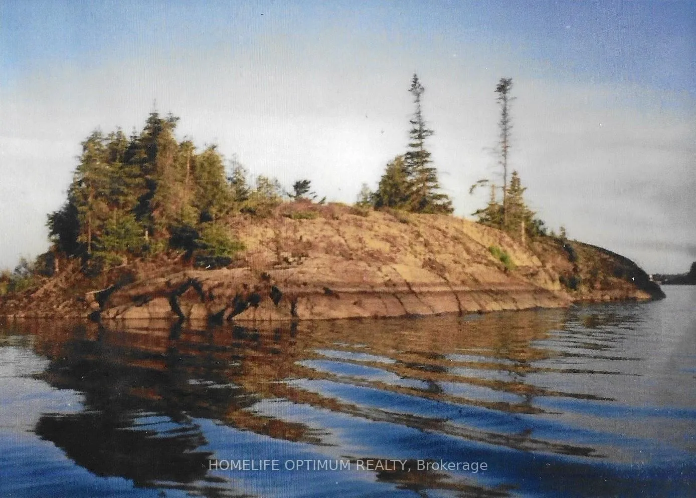 Front of 0.7 Acre Island Huron Shores