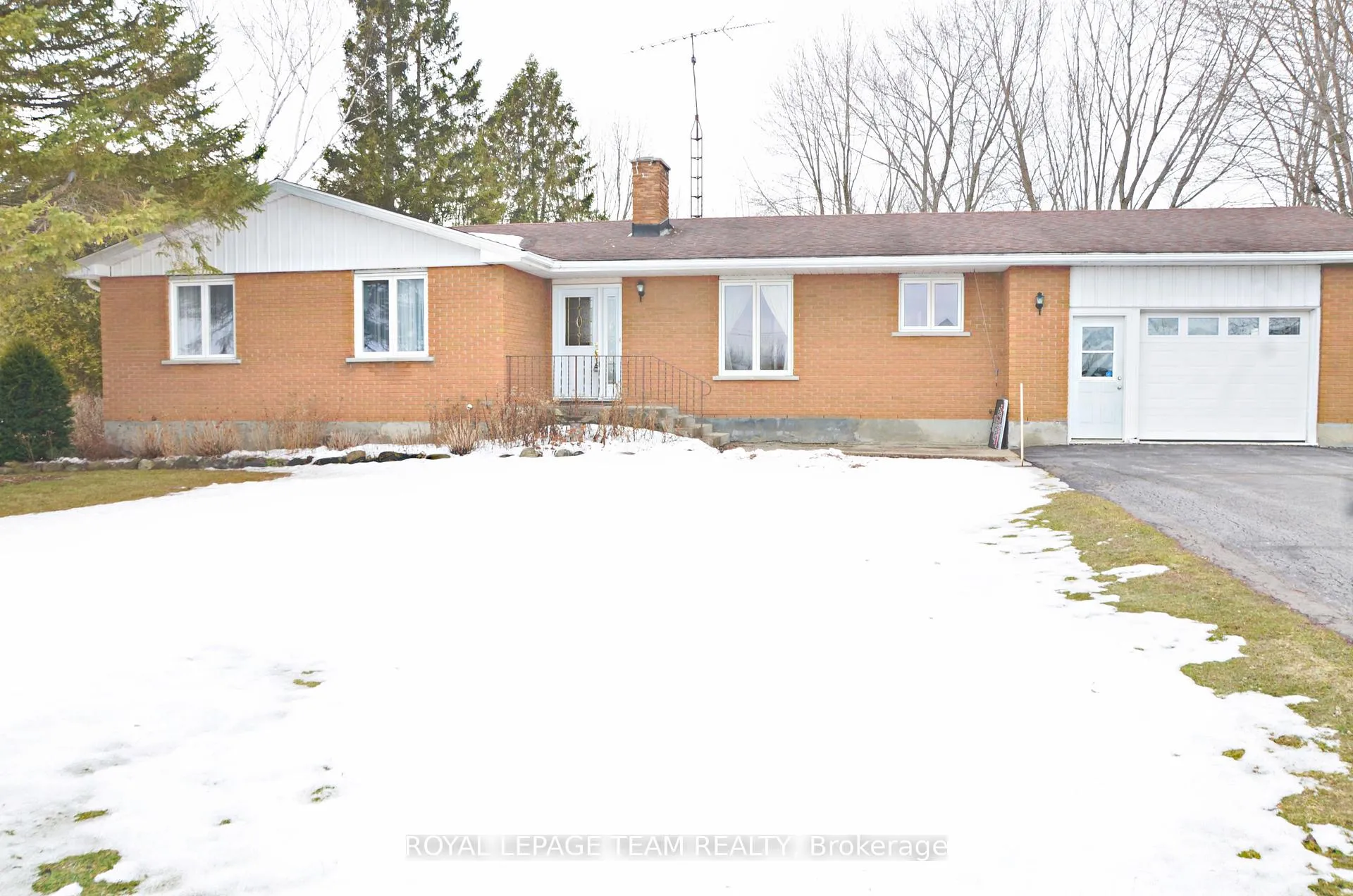 Front of 5740 Carman Road