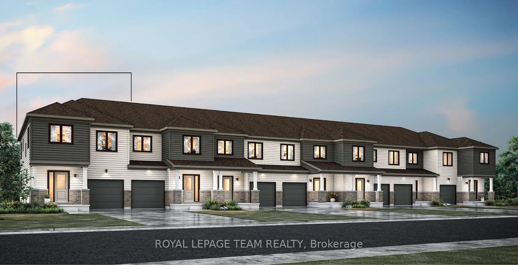Front of Lot 3629 "Oxford Village"