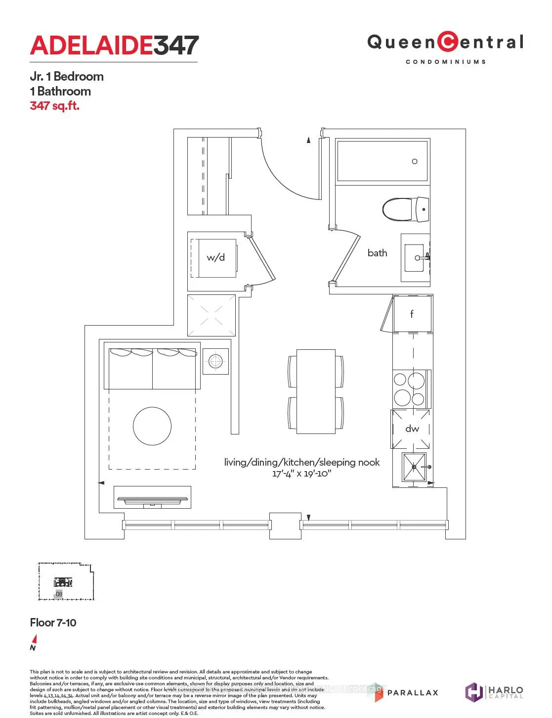 Photo 10 of Unit 708, 100 Queen Street E, Toronto, Church-Yonge Corridor — HOMEH