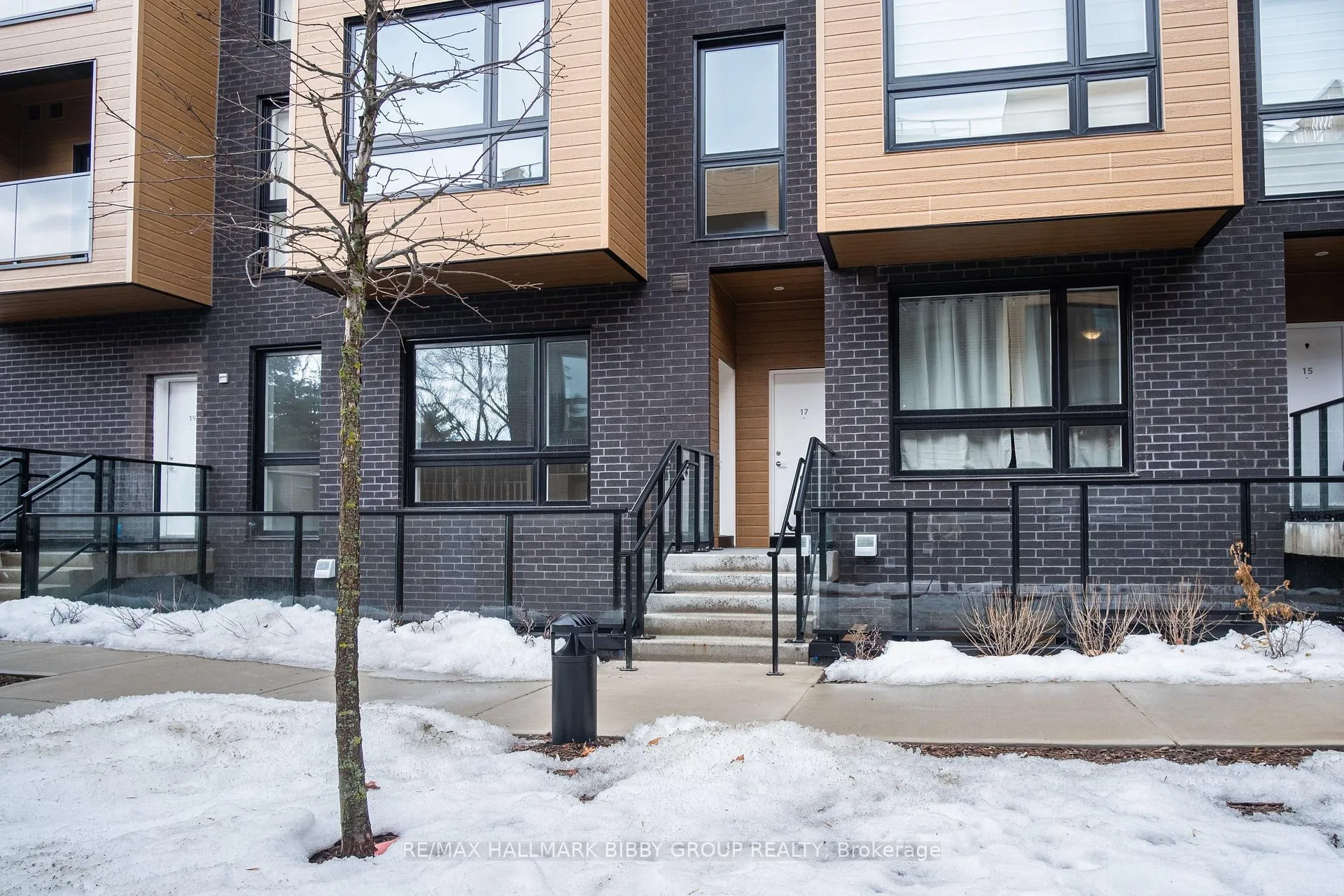 Front of Unit TH17, 35 Birchcliff Avenue
