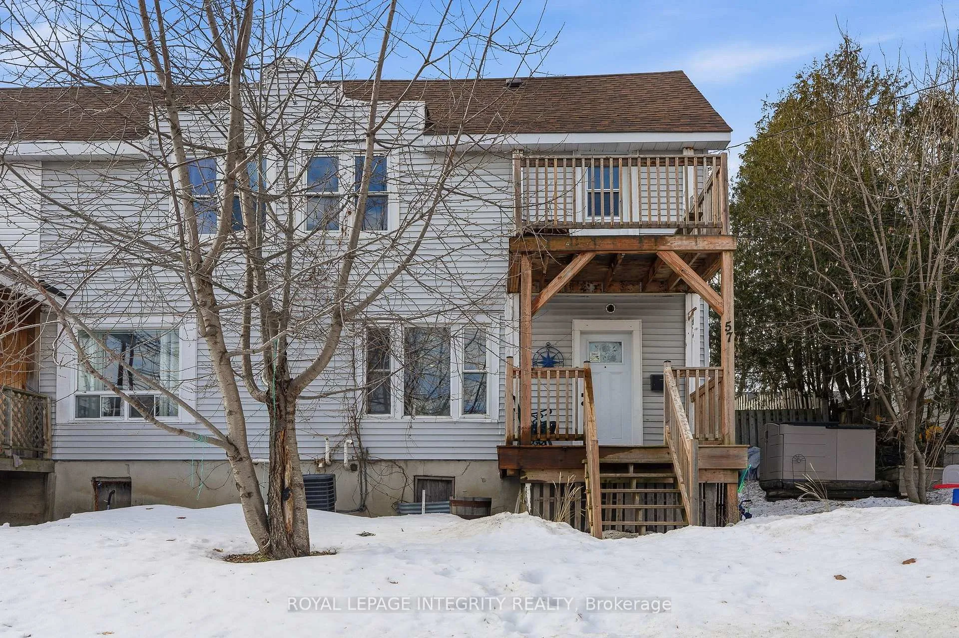 Front of 57 Havey Street