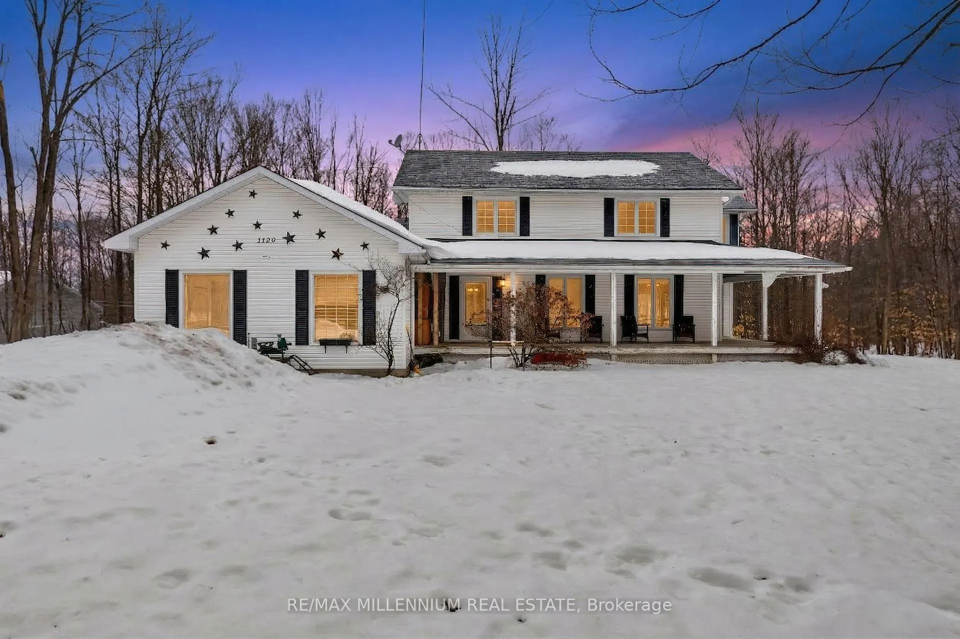 Front of 1120 Mt St Louis Road E