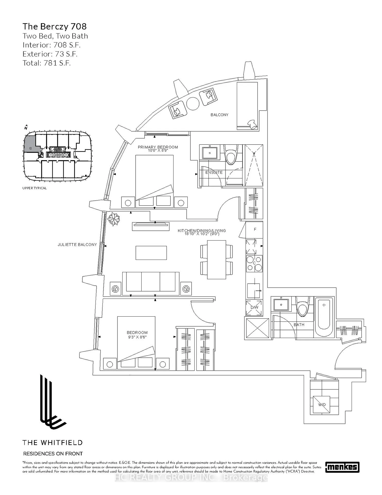 Photo 6 of Unit 2712, 180 Front Street E, Toronto, Moss Park — HOMEH