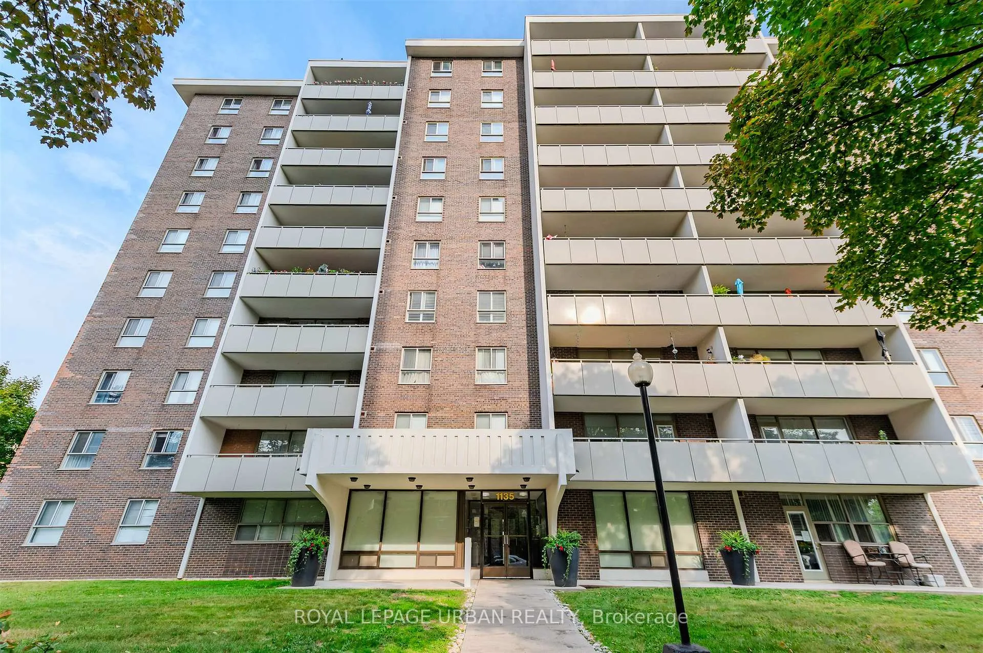 Front of Unit 806, 1135 Logan Avenue