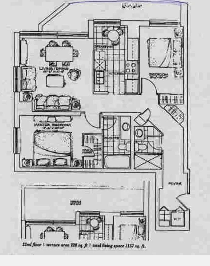 Photo 9 of Unit 2310, 3 Rean Drive, North York, Bayview Village — HOMEH