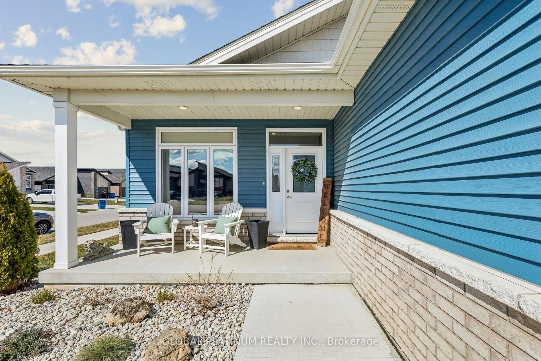 Front of 124 Grassland Grove
