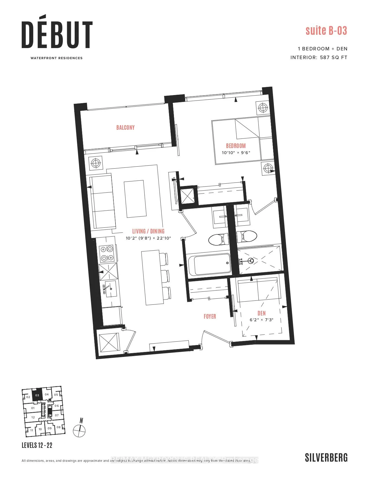 Photo 24 of Unit 1803, 39 Mary Street, Barrie, City Centre — HOMEH