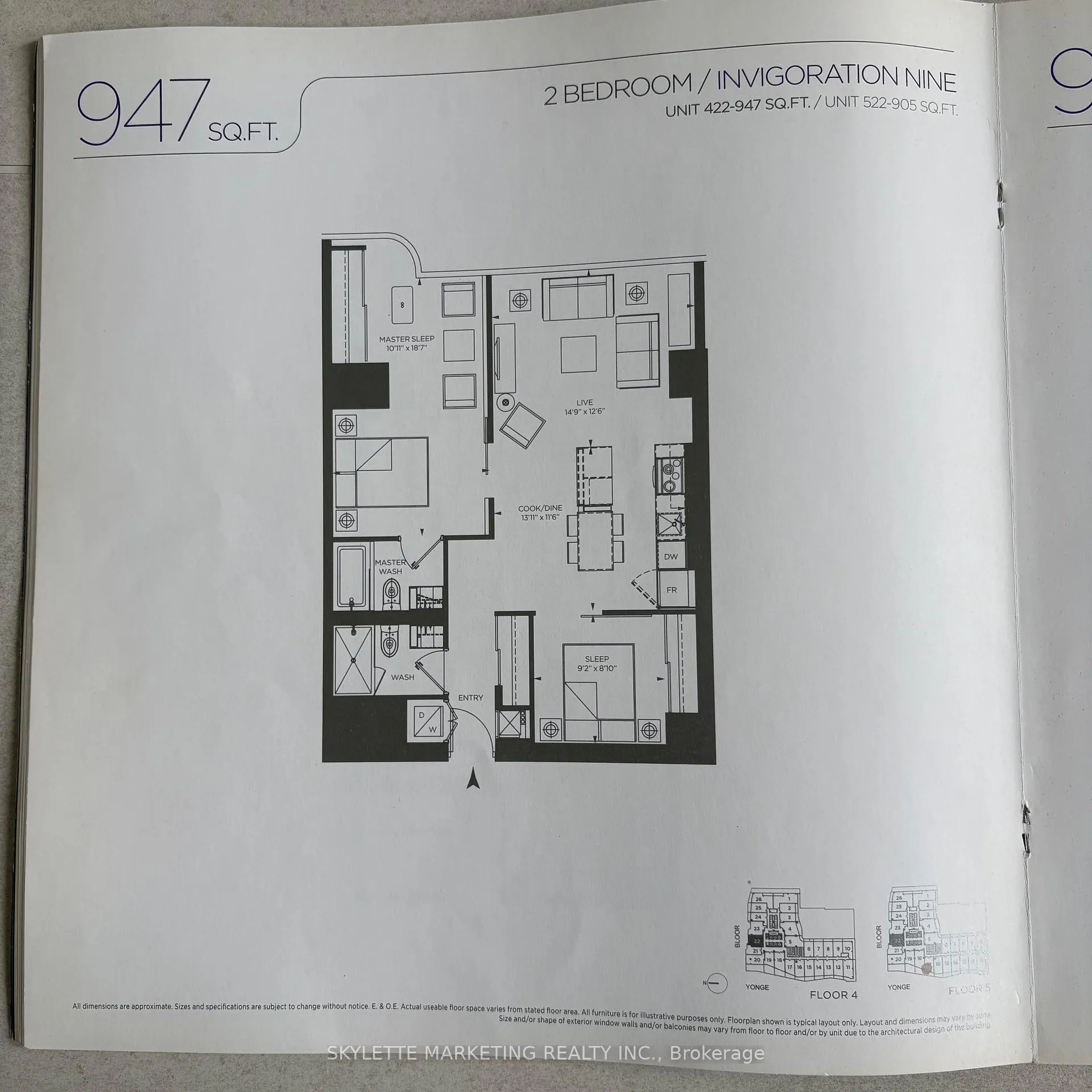 Photo 21 of Unit 422, 1 Bloor Street E, Toronto, Church-Yonge Corridor — HOMEH