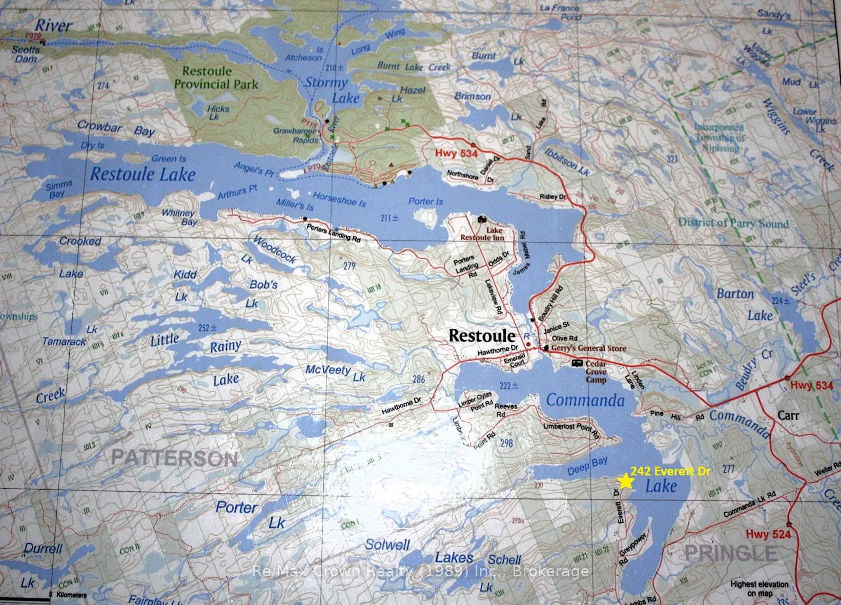 Photo 36 of 242 Everett Drive, Parry Sound Remote Area, Restoule — HOMEH
