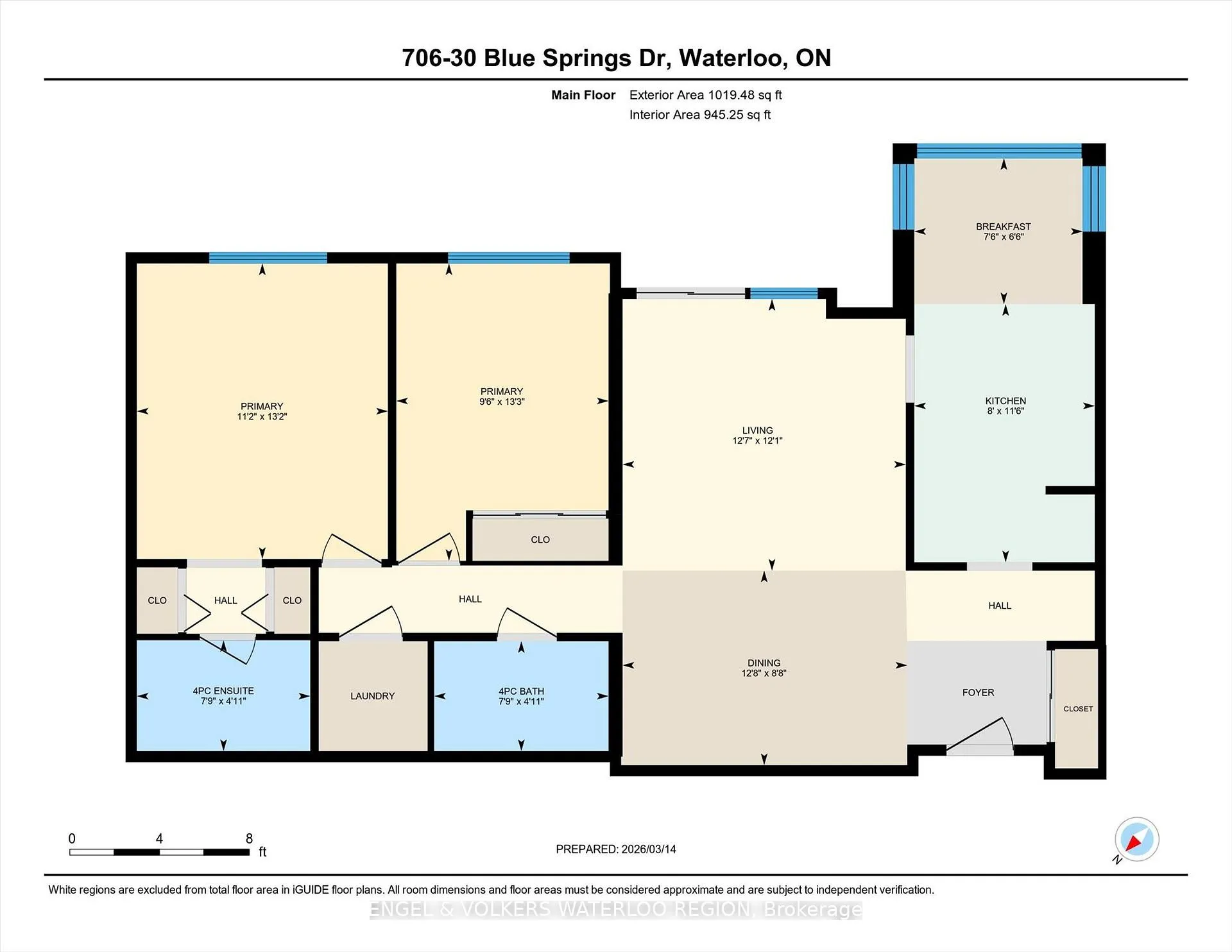 Photo 50 of Unit 706, 30 Blue Springs Drive, Waterloo — HOMEH