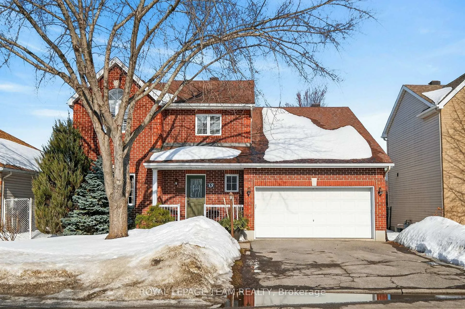 Front of 13 Granite Ridge Drive