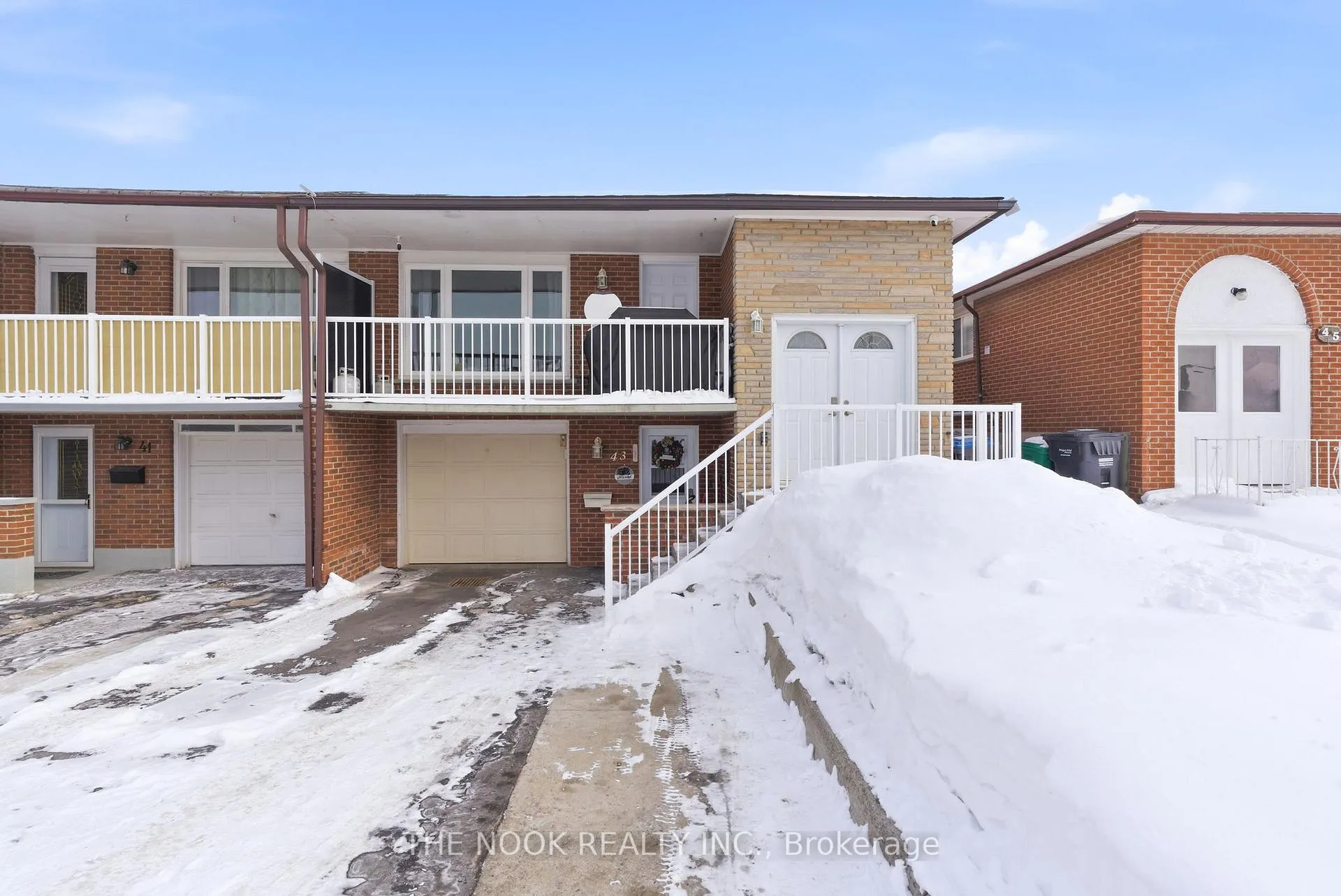 Front of 43 Prouse Drive