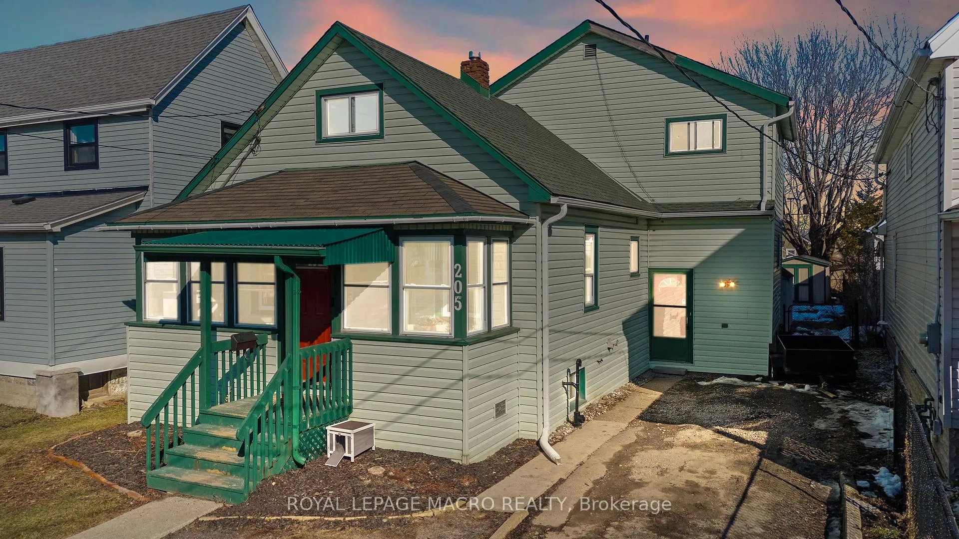 Front of 205 Mitchell Street