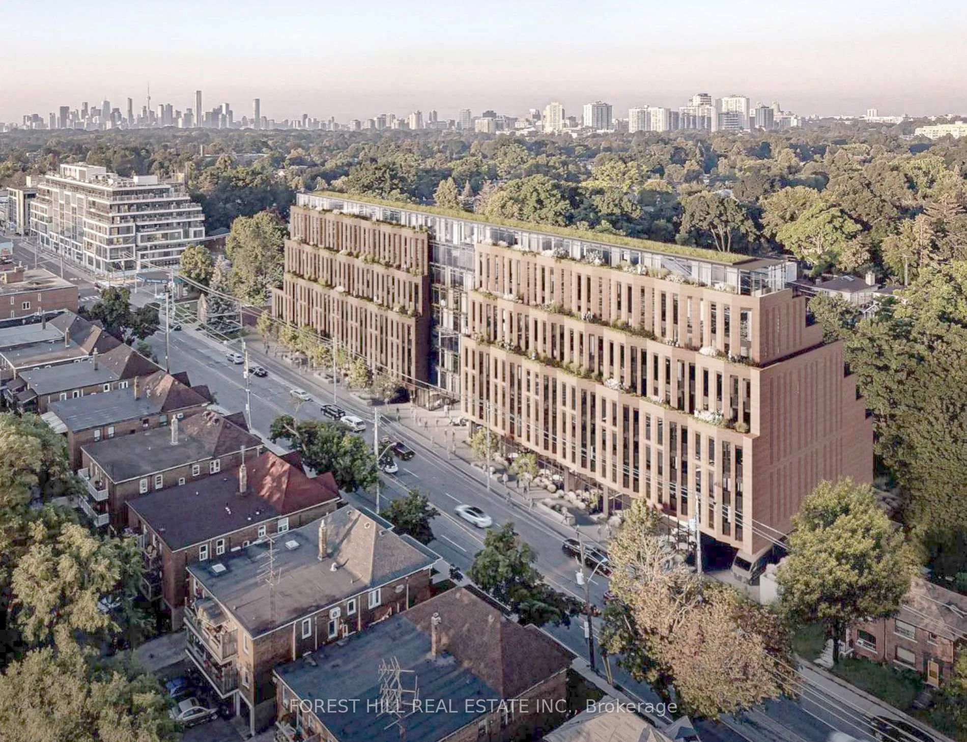 Front of Unit 525, 1720 Bayview Avenue