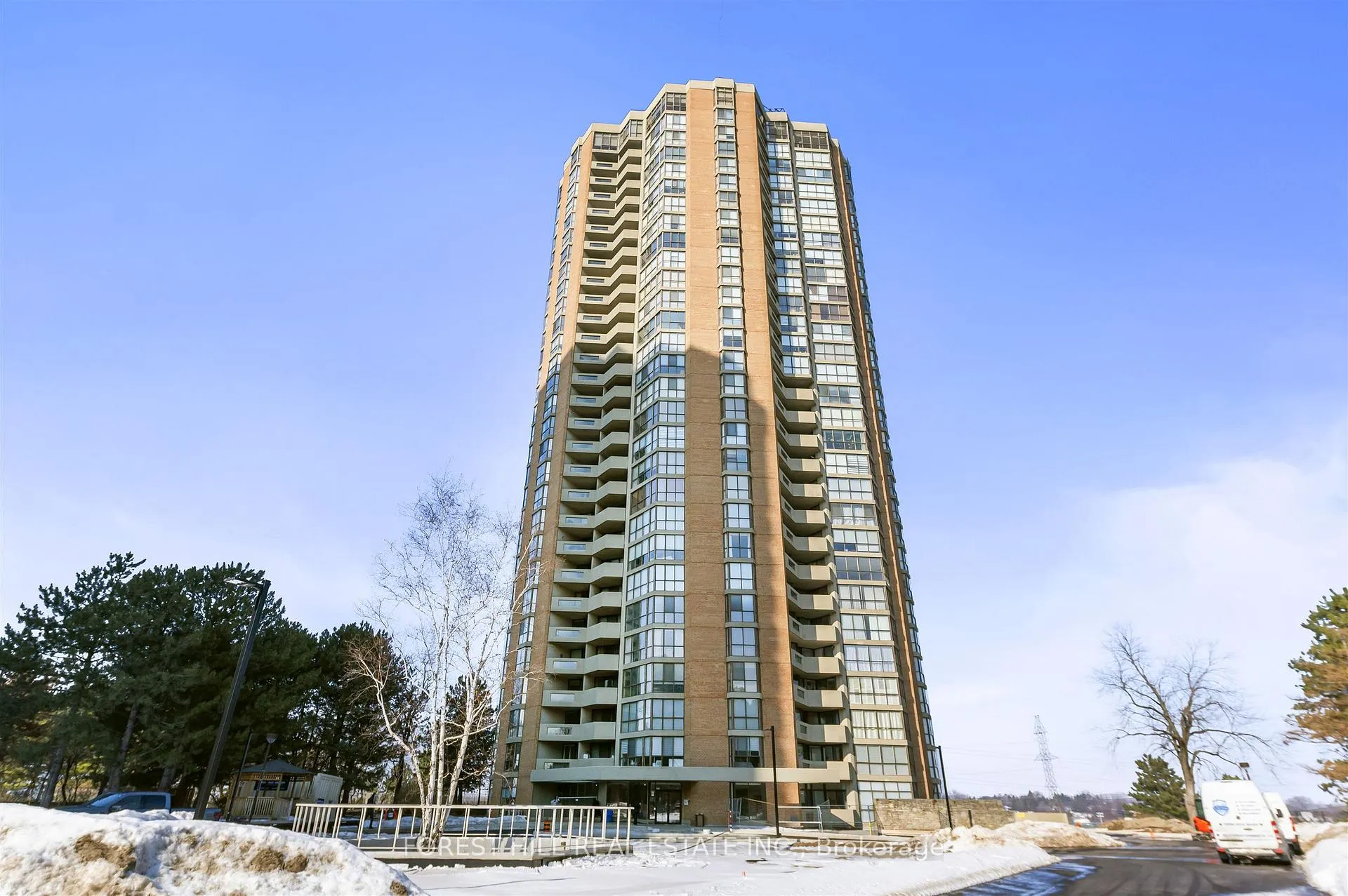Front of Unit 2305, 85 Skymark Drive