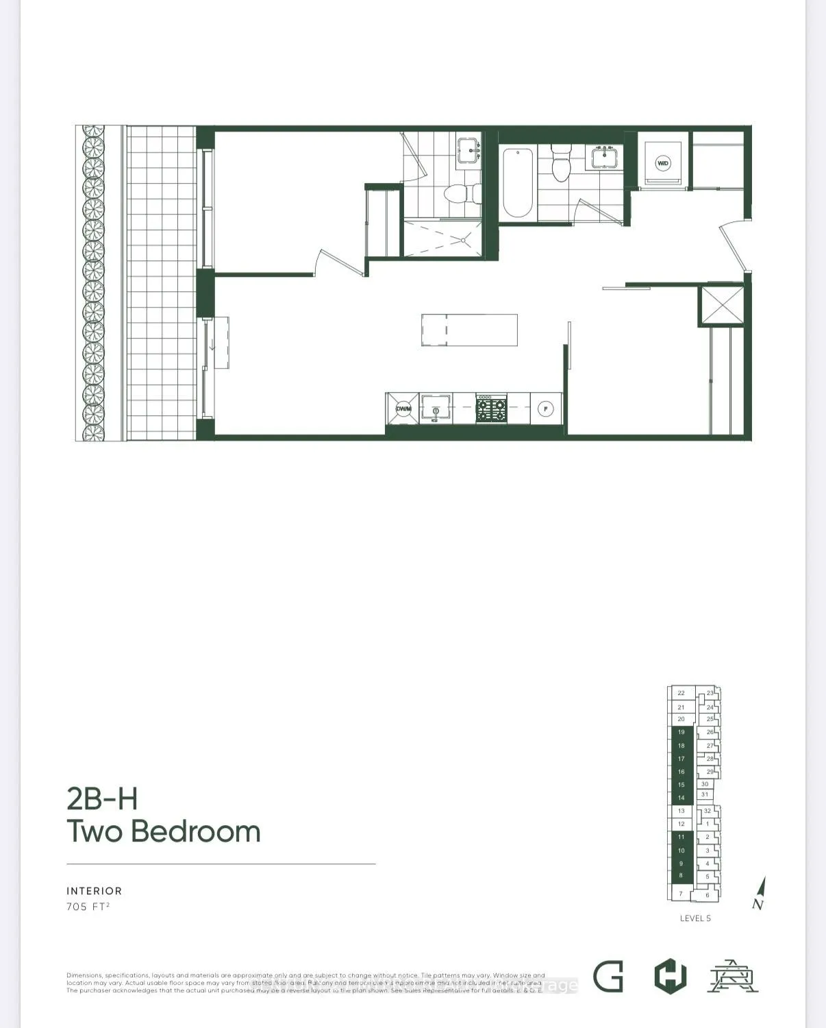 Photo 37 of Unit 519, 1720 Bayview Avenue, Toronto, Mount Pleasant East — HOMEH