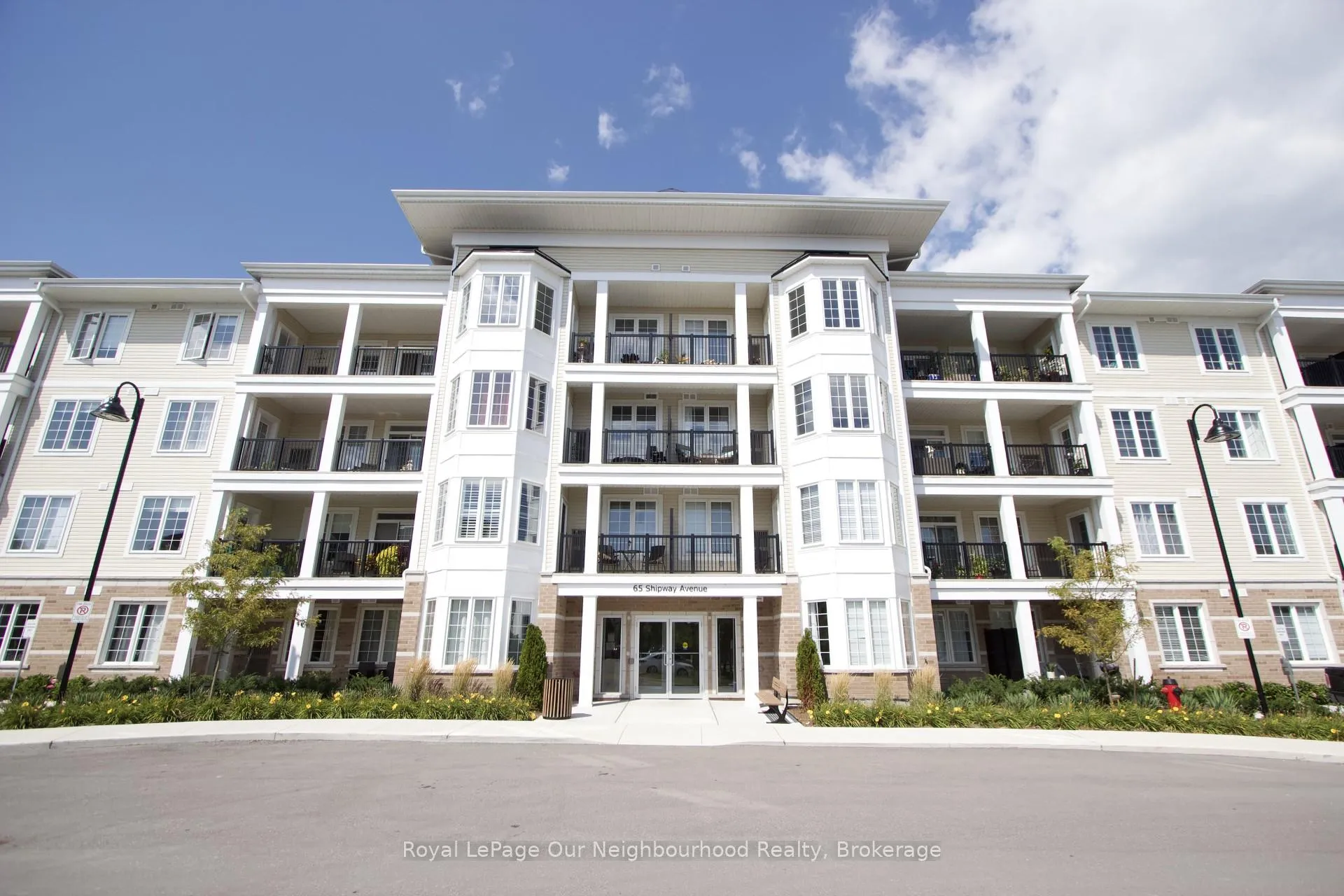 Front of Unit 210, 65 Shipway Avenue