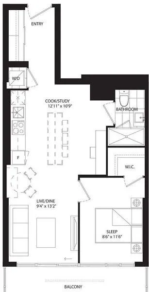Photo 3 of Unit 1205, 20 Edward Street, Toronto, Bay Street Corridor — HOMEH