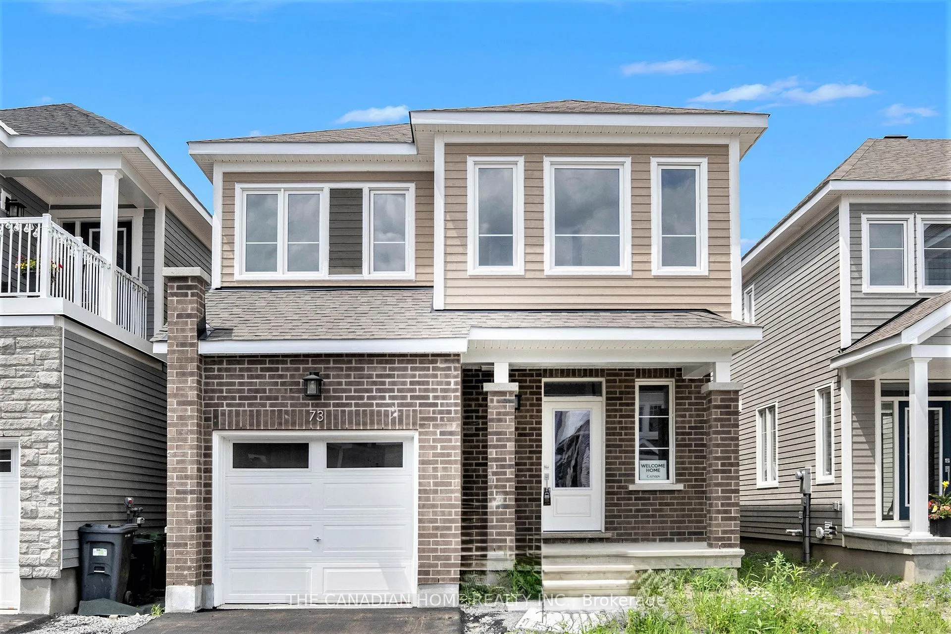 Front of 73 Hackamore Crescent