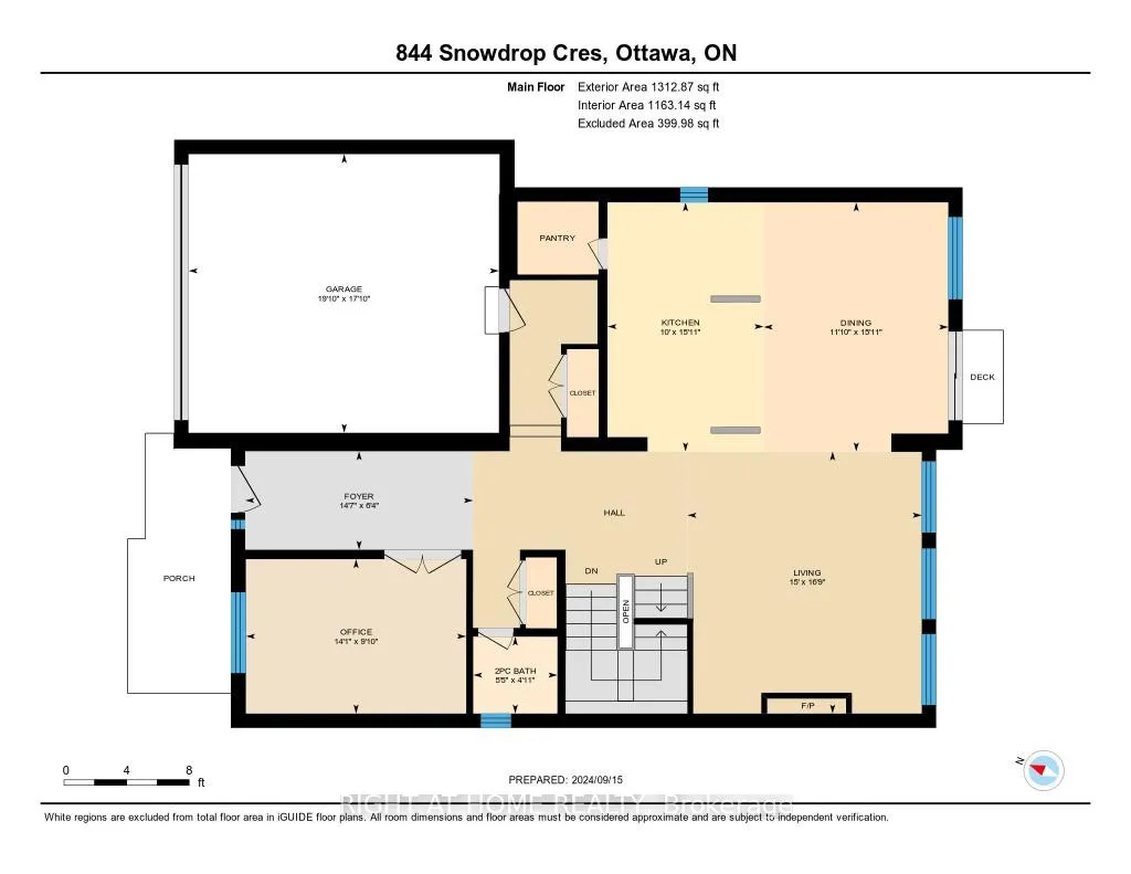 Photo 22 of 844 Snowdrop Crescent, Ottawa, Blossom Park/Kemp Park/Findlay Creek — HOMEH