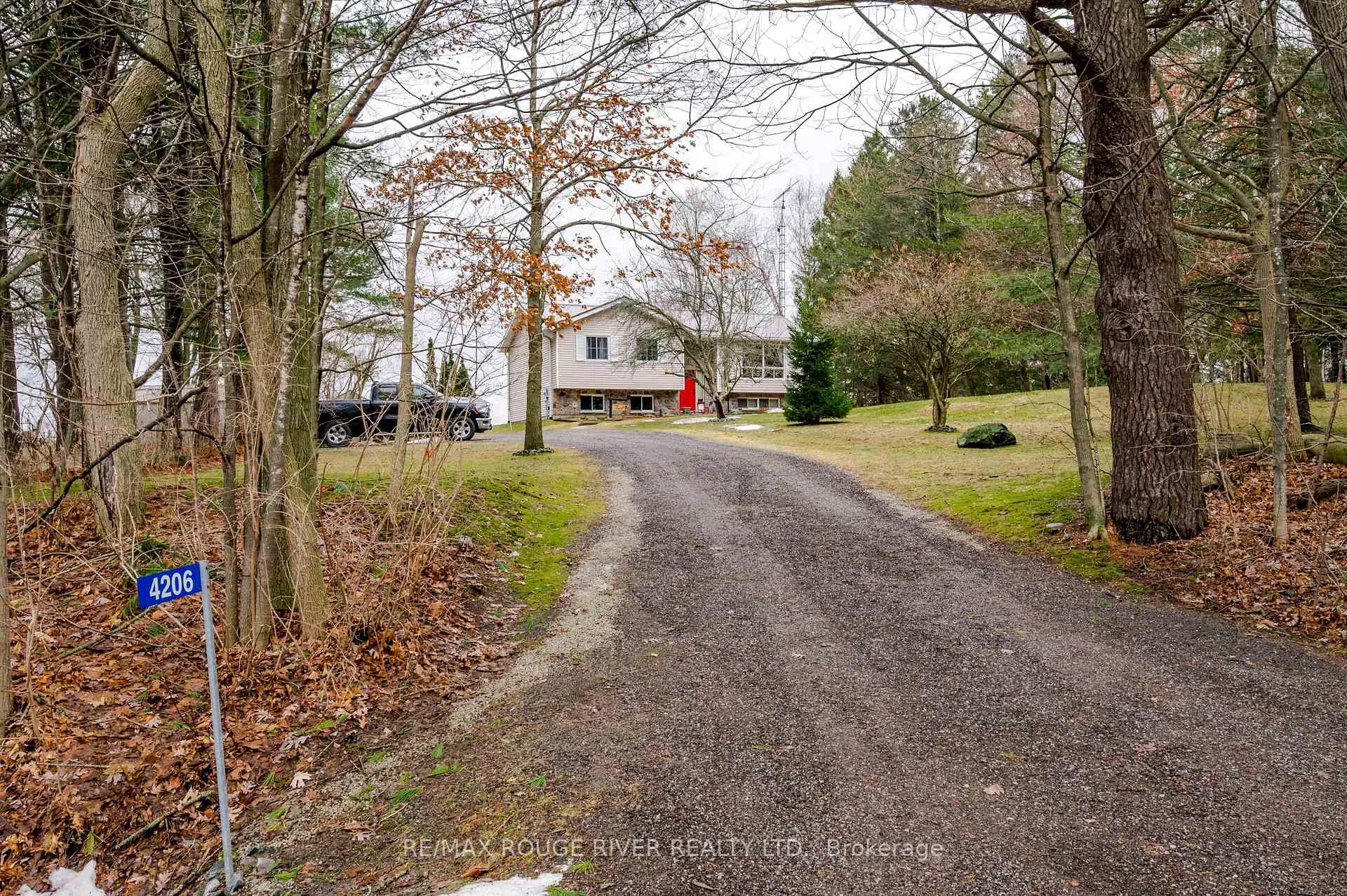 Front of 4206 Rice Lake Drive S