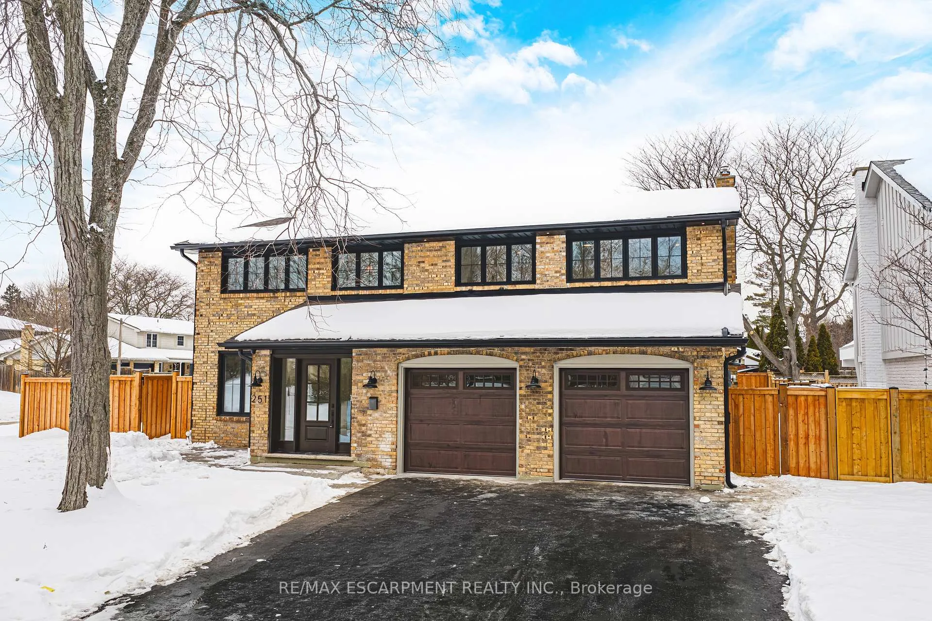 Front of 251 Glen Afton Drive