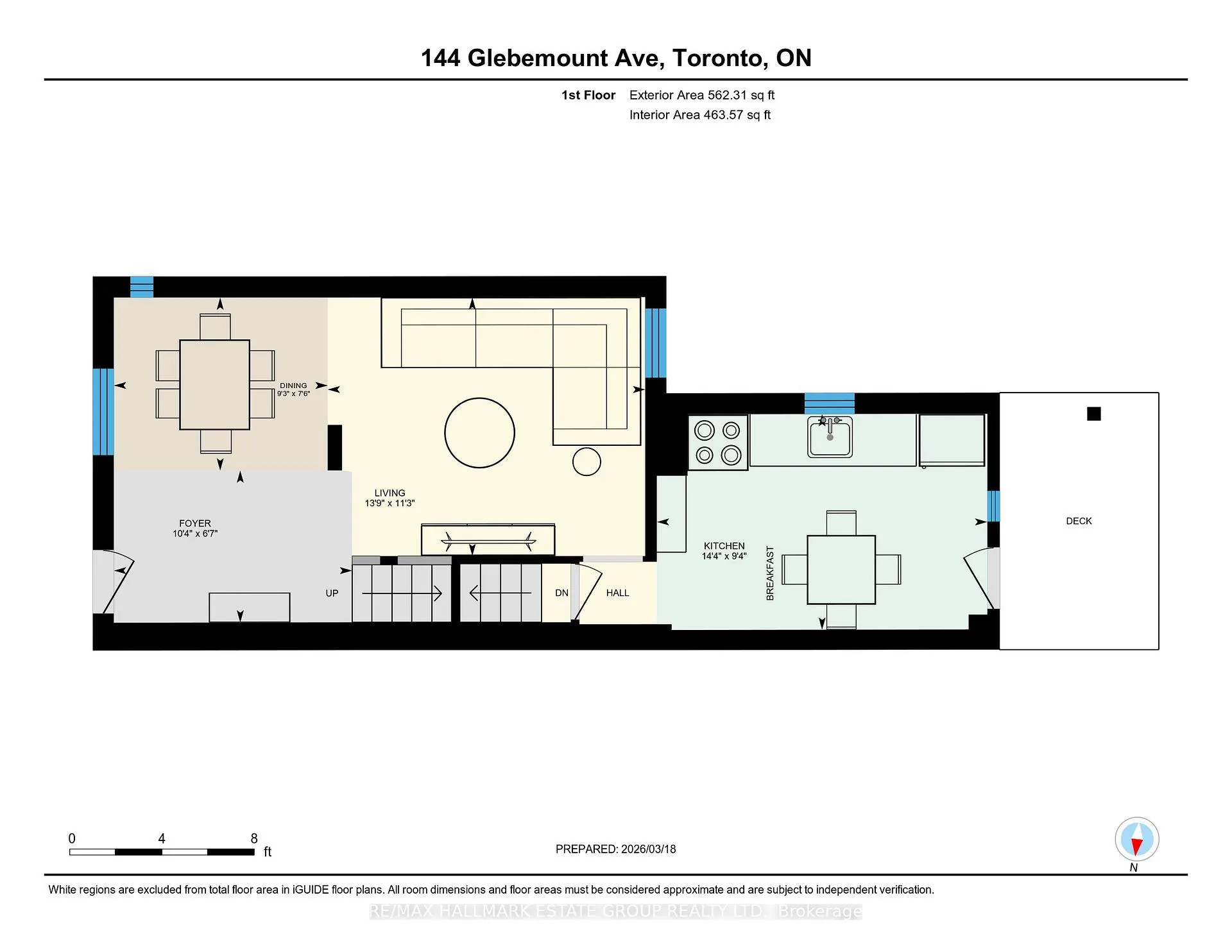 Photo 48 of 144 Glebemount Avenue, Toronto, Danforth Village-East York — HOMEH