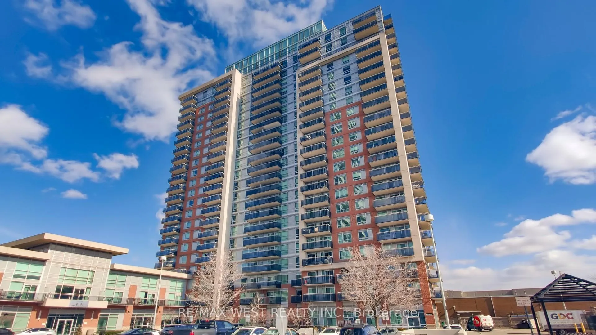 Front of Unit 2108, 215 Queen Street E