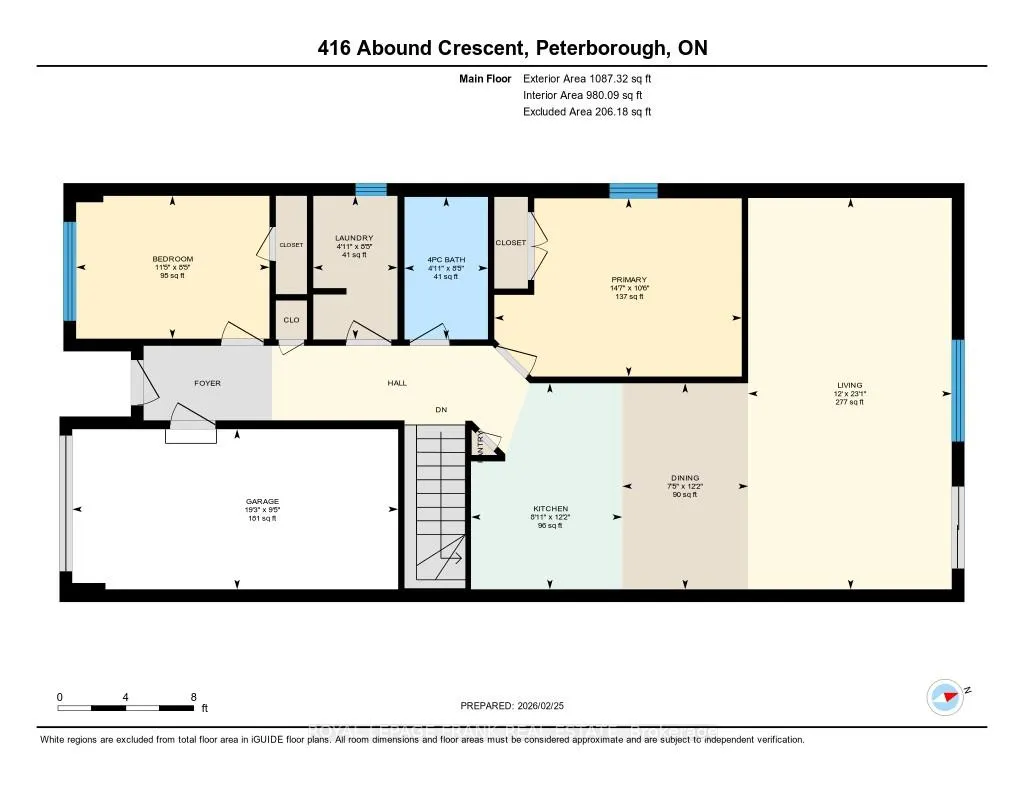Photo 2 of 416 Abound Crescent, Peterborough, Ashburnham Ward 4 — HOMEH