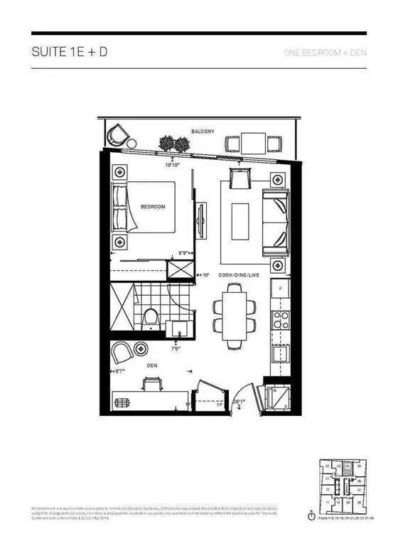 Photo 4 of Unit 2604, 89 Mcgill Street, Toronto, Church-Yonge Corridor — HOMEH