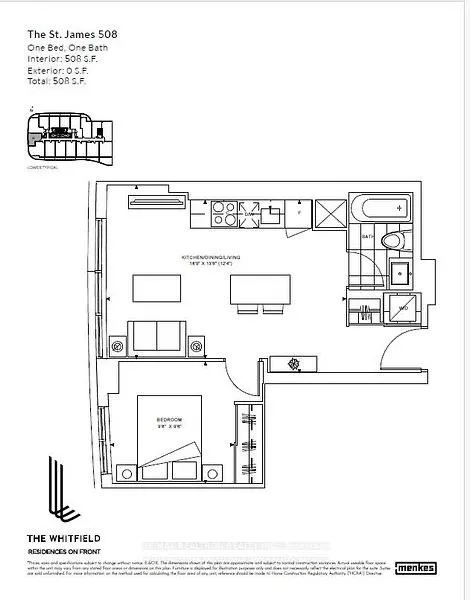 Photo 4 of Unit 2616, 180 Front Street E, Toronto, Moss Park — HOMEH