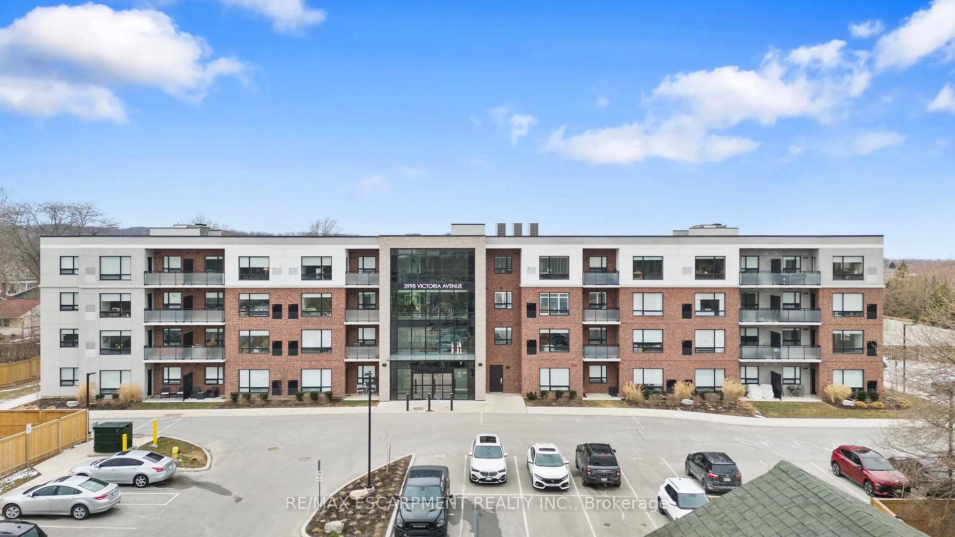 Front of Unit 211, 3998 Victoria Avenue