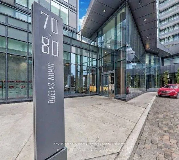 Front of Unit 1505, 70 Queens Wharf Road