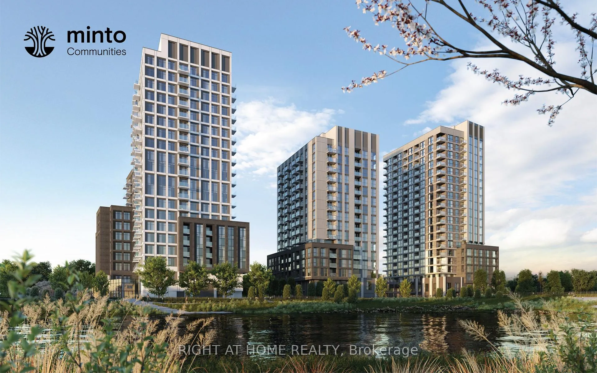 Front of Unit B-102, 3071 Trafalgar Road