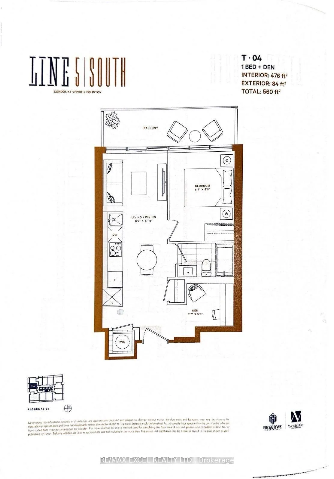 Photo 23 of Unit 3404S, 127 Broadway Avenue, Toronto, Mount Pleasant West — HOMEH