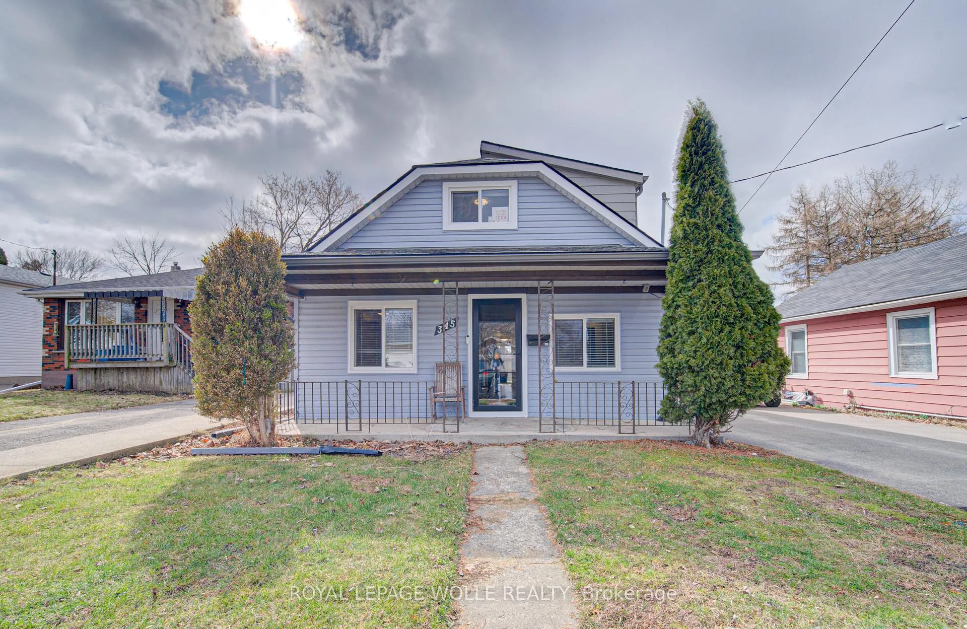 Front of 345 Nelson Street