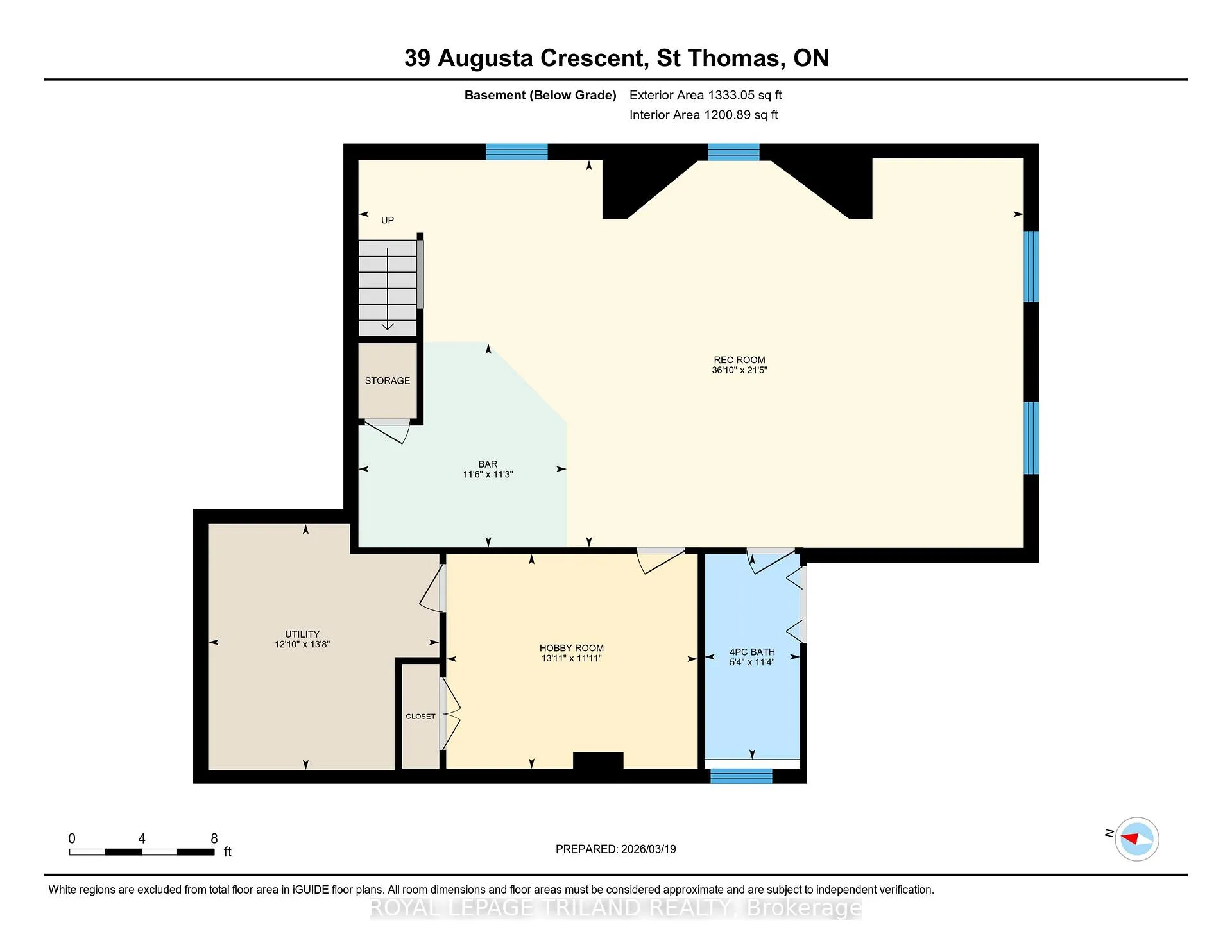 Photo 49 of 39 Augusta Crescent, St. Thomas — HOMEH