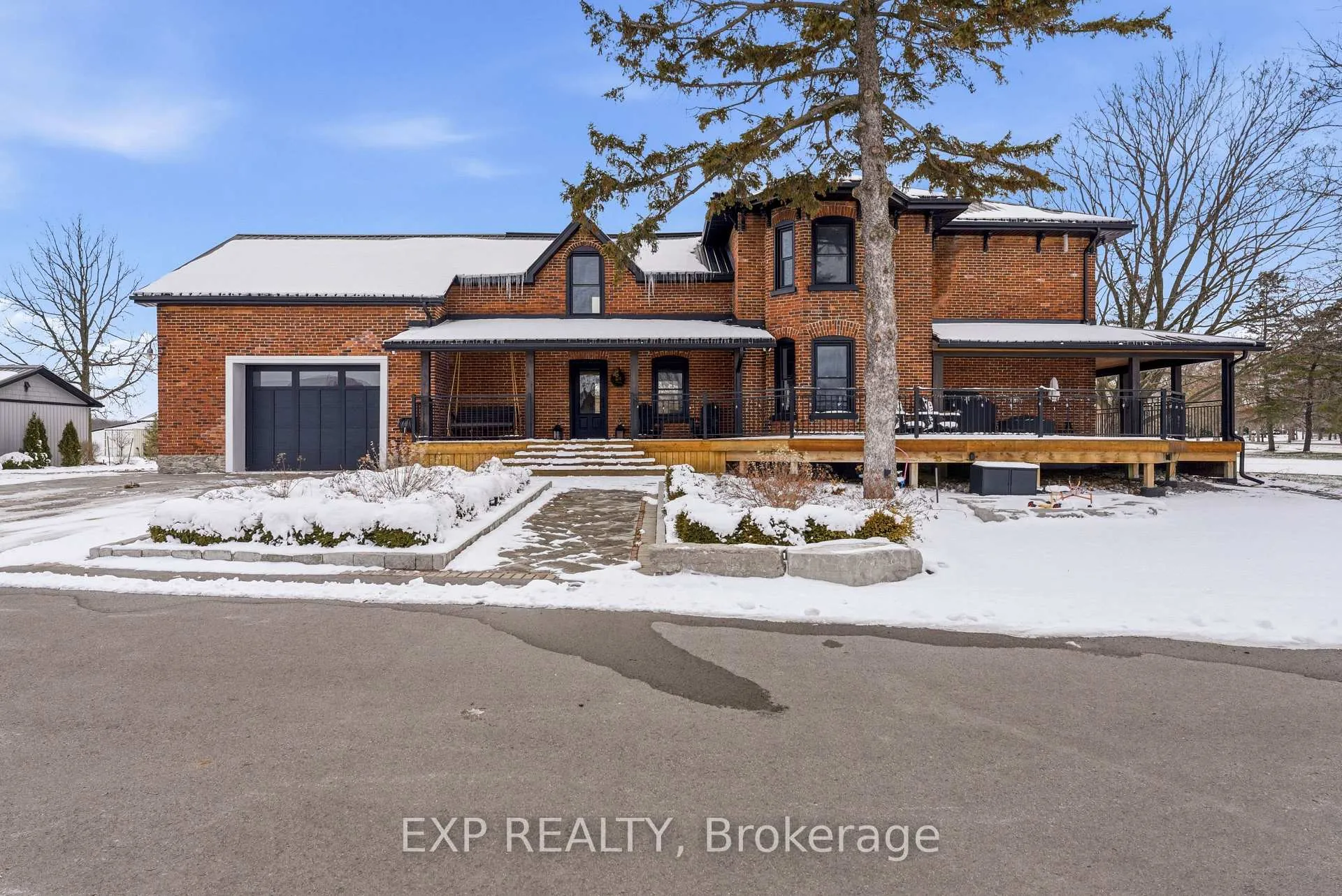 Front of 348 Massassauga Road
