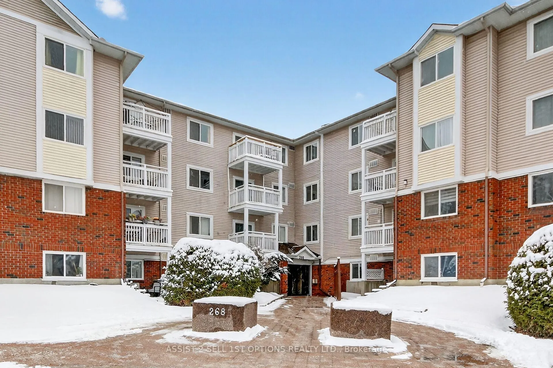 Front of Unit 311, 268 Lorry Greenberg Drive